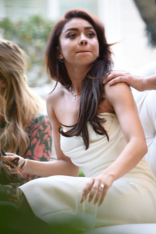 SARAH HYLAND at Her Engagement Party in Hollywood 10/26/2019