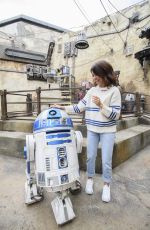 SARAH HYLAND at Star Wars: Galaxy