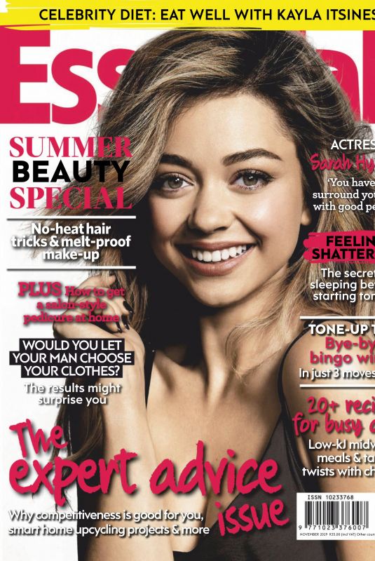 SARAH HYLAND in Essentials Magazine, South Africa November 2019