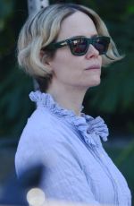 SARAH PAULSON Out and About in West Hollywood 10/08/2019