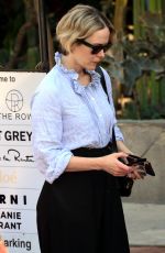 SARAH PAULSON Out and About in West Hollywood 10/08/2019