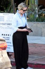 SARAH PAULSON Out and About in West Hollywood 10/08/2019
