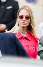 SASHA LUSS at Chanel Fashion Show at PFW in Paris 10/01/2019