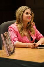 SASHA PIETERSE Signs Copies of Her New Book Sasha in Good Taste at Barnes & Noble in Los Angeles 10/11/2019