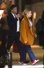 SCARLETT JOHANSSON and Colin Jost Night Out in New York 10/21/2019