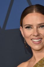 SCARLETT JOHANSSON at AMPAS 11th Annual Governors Awards in Hollywood 10/27/2019