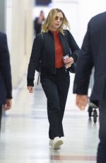 SCARLETT JOHANSSON at JFK Airport in New York 10/03/2019