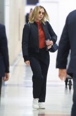 SCARLETT JOHANSSON at JFK Airport in New York 10/03/2019
