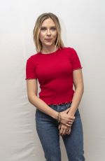 SCARLETT JOHANSSON at Jojo Rabbit Press Conference in Los Angeles 10/13/2019