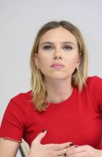 SCARLETT JOHANSSON at Jojo Rabbit Press Conference in Los Angeles 10/13/2019