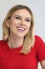 SCARLETT JOHANSSON at Jojo Rabbit Press Conference in Los Angeles 10/13/2019