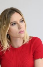 SCARLETT JOHANSSON at Jojo Rabbit Press Conference in Los Angeles 10/13/2019