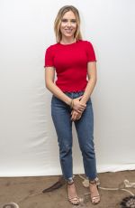 SCARLETT JOHANSSON at Jojo Rabbit Press Conference in Los Angeles 10/13/2019
