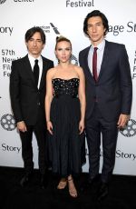 SCARLETT JOHANSSON at Marriage Story Premiere at 57th New York Film Festival 10/04/2019