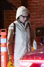 SCARLETT JOHANSSON Out for Dinner at Hudson Hound in New York 10/27/2019