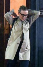 SCARLETT JOHANSSON Out for Dinner at Hudson Hound in New York 10/27/2019