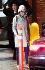 SCARLETT JOHANSSON Out for Dinner at Hudson Hound in New York 10/27/2019