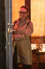 SCARLETT JOHANSSON Out for Dinner at Hudson Hound in New York 10/27/2019