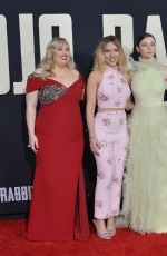 SCARLETT JOHANSSON, REBEL WILSON and THOMASIN MCKENZIE at Jojo Rabbit Premiere in Los Angeles 10/15/2019