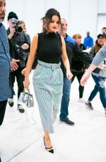 SELENA GOMEZ Arrives at Sirius Radio in New York 10/28/2019