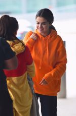 SELENA GOMEZ at JFK Airport in New York 10/30/2019