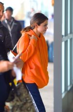 SELENA GOMEZ at JFK Airport in New York 10/30/2019