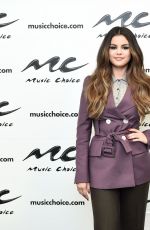 SELENA GOMEZ at Music Choice in New York 10/29/2019