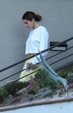 SELENA GOMEZ Out and About in Los Angeles 10/12/2019