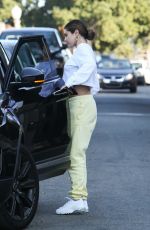 SELENA GOMEZ Out and About in Los Angeles 10/12/2019