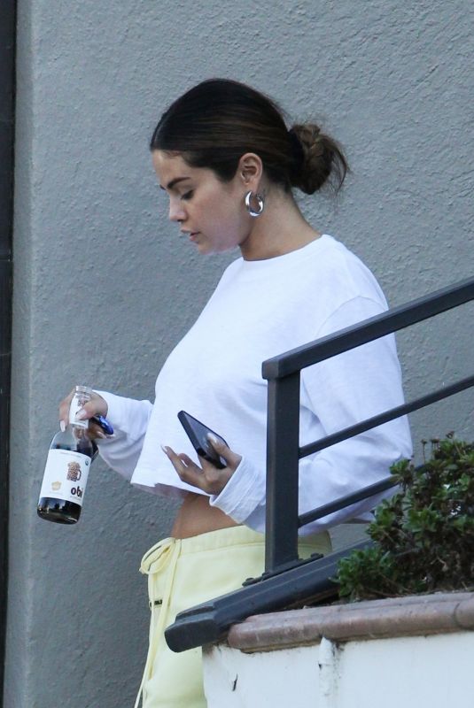 SELENA GOMEZ Out and About in Los Angeles 10/12/2019