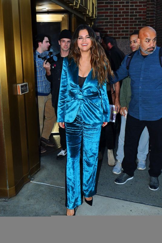 SELENA GOMEZ Out and About in New York 10/28/2019