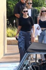 SELENA GOMEZ Out for Lunch at Nobu in Malibu 10/12/2019