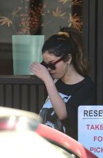 SELENA GOMEZ Out for Lunch in Los Angeles 10/19/2019