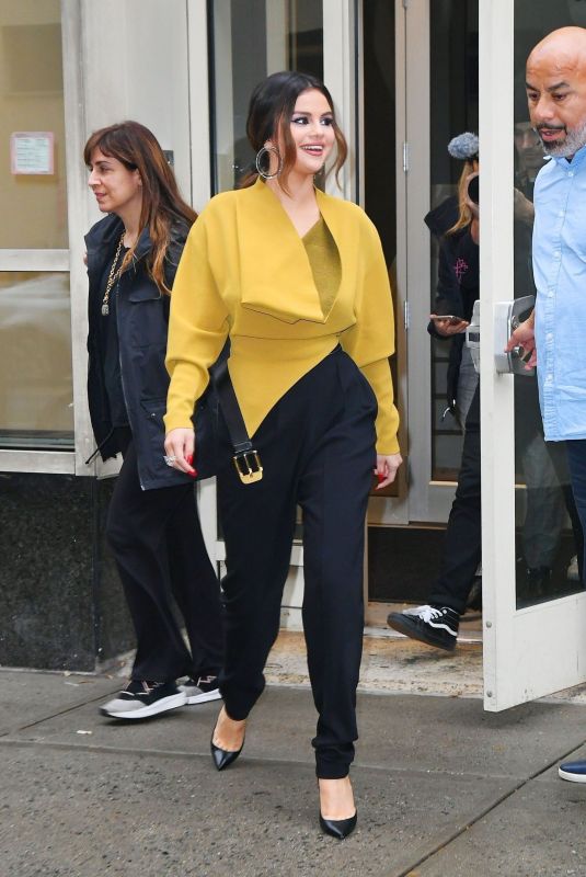 SELENA GOMEZ Out in New York 10/29/2019