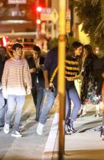 SELENA GOMEZ Throwing a Celebration Party with Her Team in West Hollywood 10/23/2019