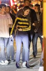 SELENA GOMEZ Throwing a Celebration Party with Her Team in West Hollywood 10/23/2019