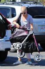 SELMA BLAIR Out Shopping in Studio City 10/02/2019