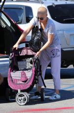 SELMA BLAIR Out Shopping in Studio City 10/02/2019