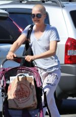 SELMA BLAIR Out Shopping in Studio City 10/02/2019