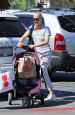 SELMA BLAIR Out Shopping in Studio City 10/02/2019
