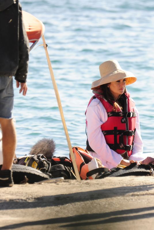 SHAILENE WOODLEY on the Set of The Last Letter from Your Lover in Spain 10/16/2019