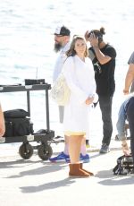SHAILENE WOODLEY on the Set of The Last Letter from Your Lover in Spain 10/16/2019