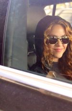 SHAKIRA Leaves Airport in Barcelona 10/14/2019
