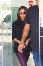 SHAKIRA Leaves Airport in Barcelona 10/14/2019