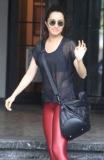SHRADDHA KAPOOR Leaves Gym in Mumbai 10/09/2019