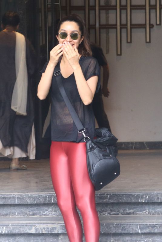 SHRADDHA KAPOOR Leaves Gym in Mumbai 10/09/2019