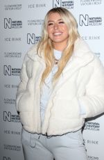 SIAN OWEN at Natural History Museum Ice Rink Launch Party in London 10/22/2019