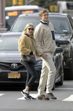 SIENNA MILLER and Lucas Zwirner Out in New York 10/18/2019