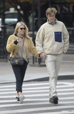 SIENNA MILLER and Lucas Zwirner Out in New York 10/18/2019