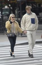 SIENNA MILLER and Lucas Zwirner Out in New York 10/18/2019